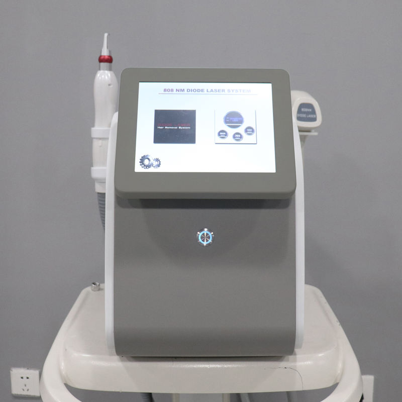 Laser 2In1 Tattoo Removal 755Nm 532Nm Skin Rejuvenation 300W Nd Yag Laser Diode Laser Hair Removal Machine Hair Laser Removal