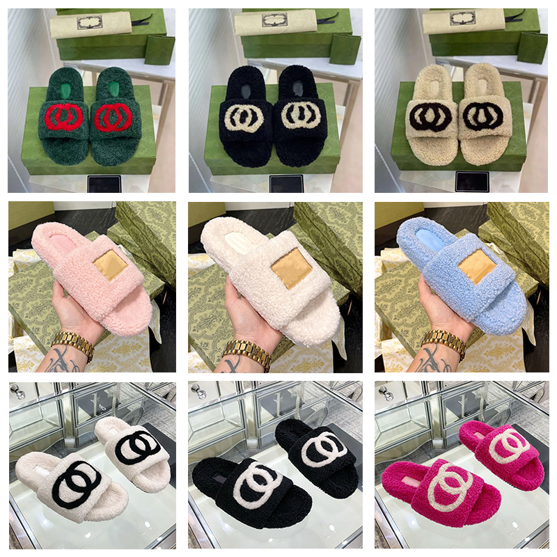 Fashion Couple Home Slippers for Women Men Winter Warm Slippers