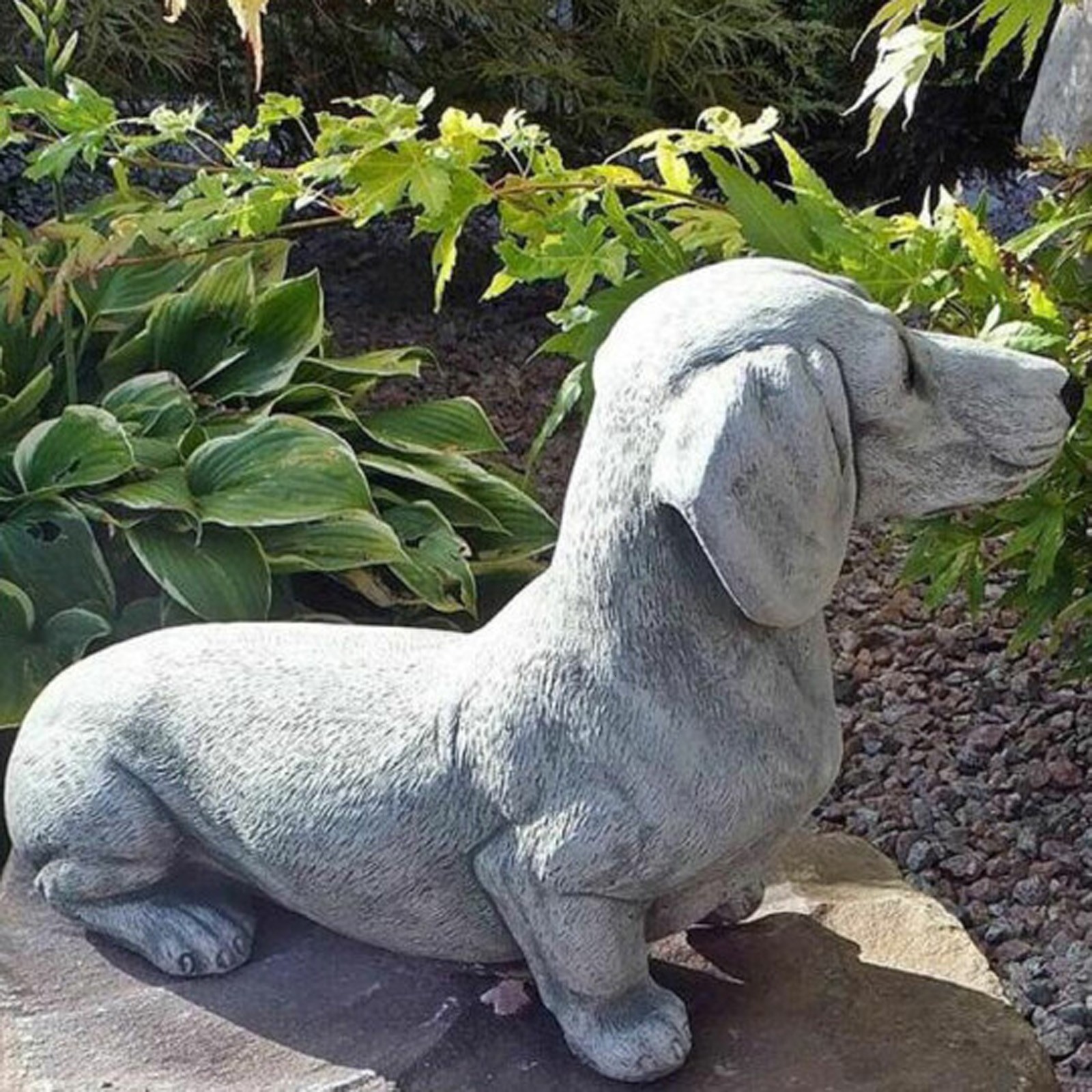 Garden Decorations Dachshund Statue Garden Decor Memorial Dog Figurines garden accessories outdoor decoration dog garden decoration big figures 230920