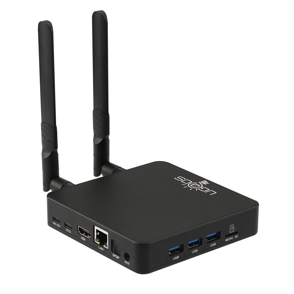 Ship From France Ugoos AM8 Tv Box 8K Amlogic S928x-j Android 11 4+32gb Wifi 6 AV1 dual wifi BT VOICE REMOTE AM8 PRO 8GB 64GB