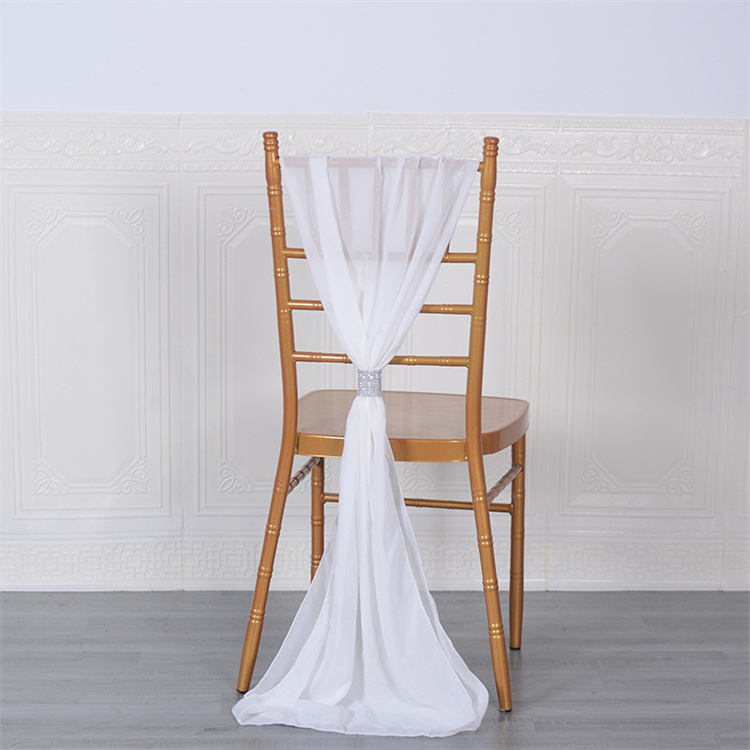 Chiffon Chair Sash Wed Chair Band for Chiavari Chair Decoration
