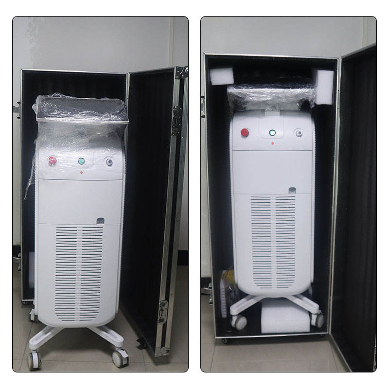 2023 New Design Alexandrite 808nm Ice Point hair removal skin rejuvenation 808 Diode Laser 3 Wavelength 755nm 808nm 1064nm Hair Removal Machine