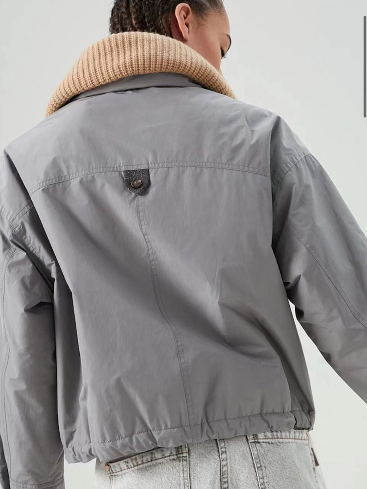Womens Down Parkas Jacket Italy Fashion Slim fit Stand Collar Feather Coats Thicken Winter Woman Cold Coat 230919
