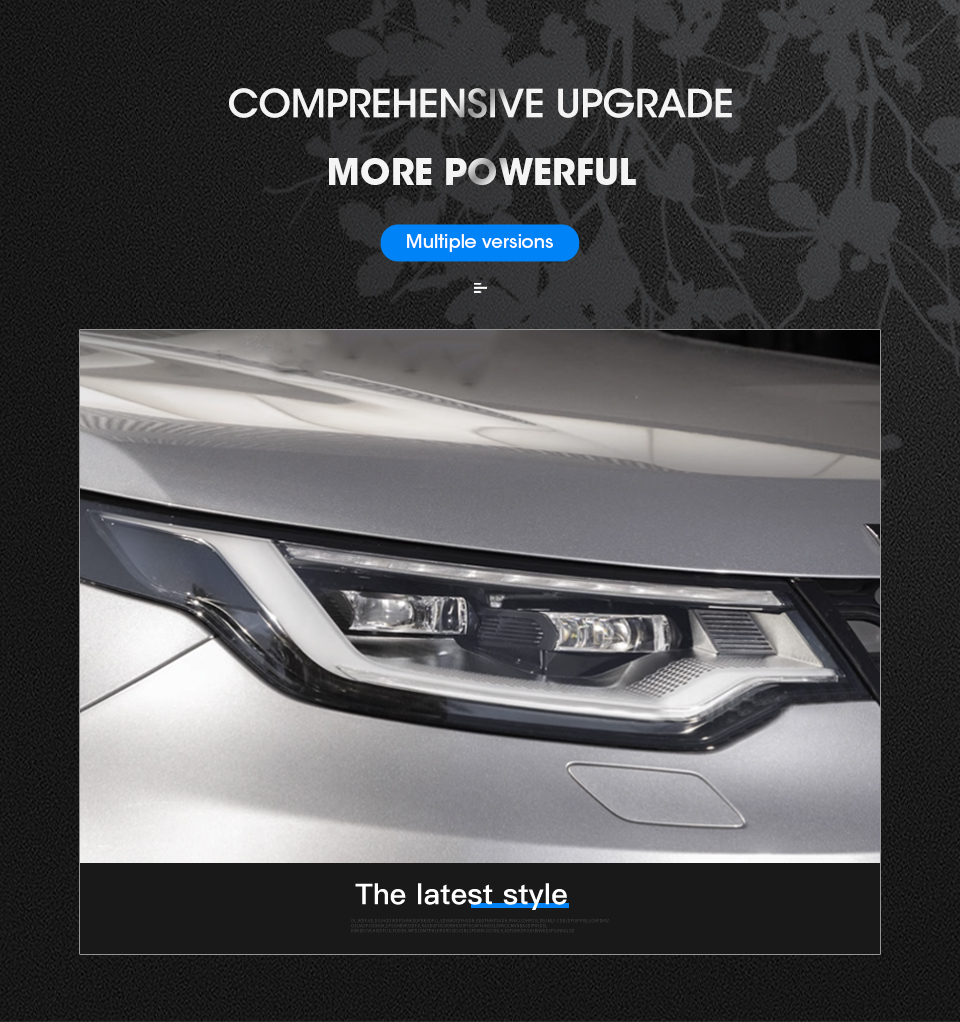 Car Headlights for Land Rover Discovery 5 LED Headlight 20 17-20 20 LR5 DRL Driving Lights High Beam Head Light