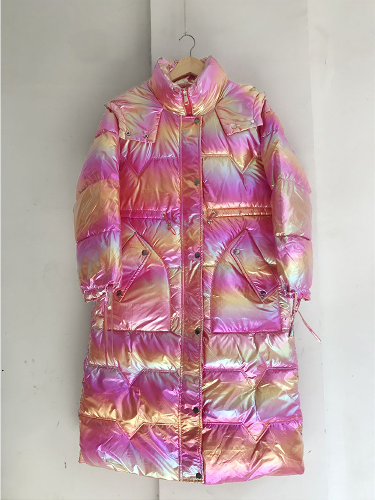 Women's Down Parkas Female Winter Waterproof Long Parkas Cotton Padded Jacket Women Hooded Thick Warm Snow Coat Fashion Oversized Outerwear 23091