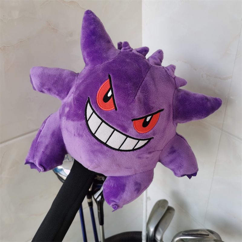 Other Golf Products Cartoon Golf club head cover plush driver fairway woods hybrid irons headcover Drop 230919