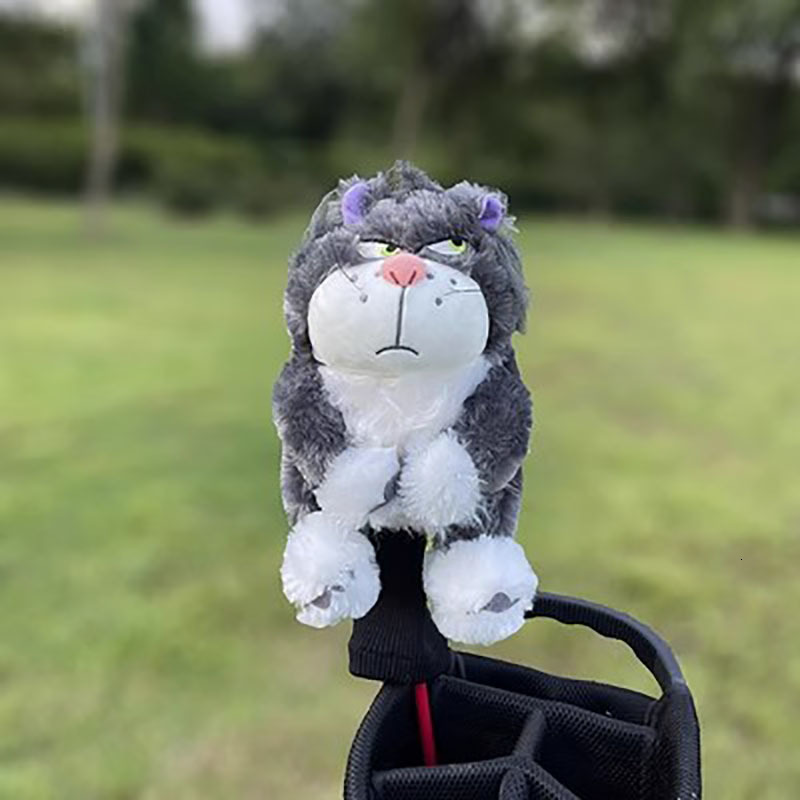Other Golf Products All Kinds of Animal Golf Club Head Protective Cover Headcover for No.1 Driver Fairway Hybrid Wood Covers Noverty Golf Gifts 230919