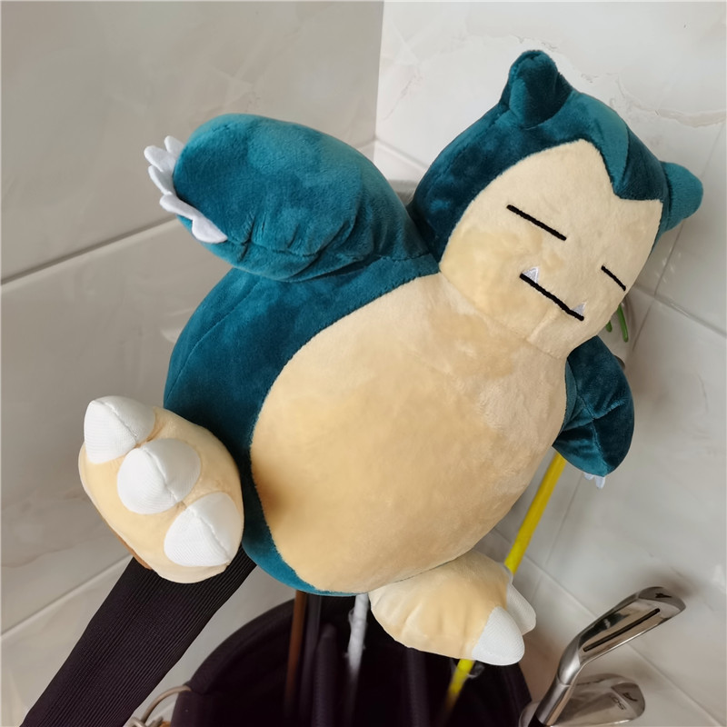 Other Golf Products Cartoon Golf club head cover plush driver fairway woods hybrid irons headcover Drop 230919