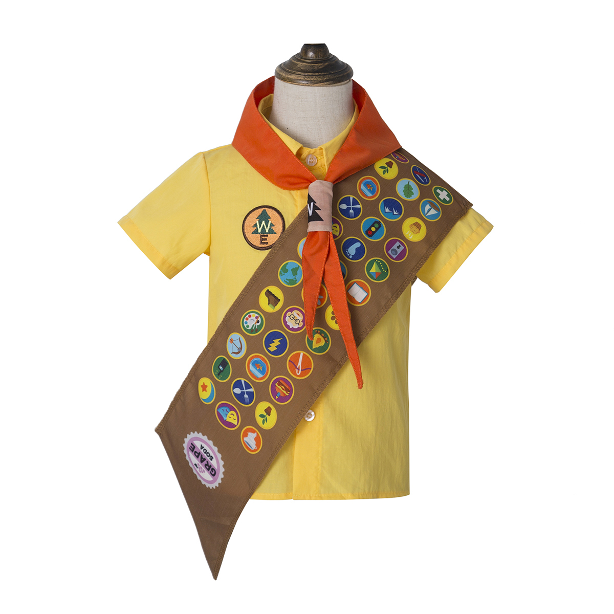 Family Matching Outfits Wilderness Explorer Costume UP Russell Shirt Up Costume Russell Costume Family Shirts Up Russell Wilderness Explorer Balloons 