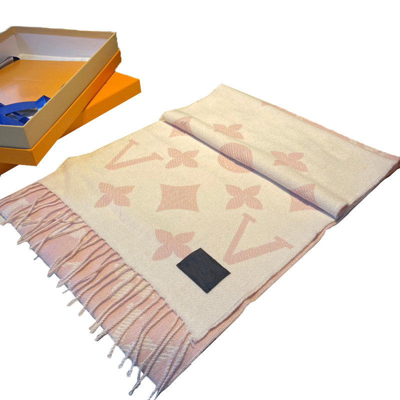 Mens Echarpe Silk Designer V Womens Four Seasons Shawl Fashion Letter Scarf Size 186*34cm 4 Color Hscarf 186*34cm
