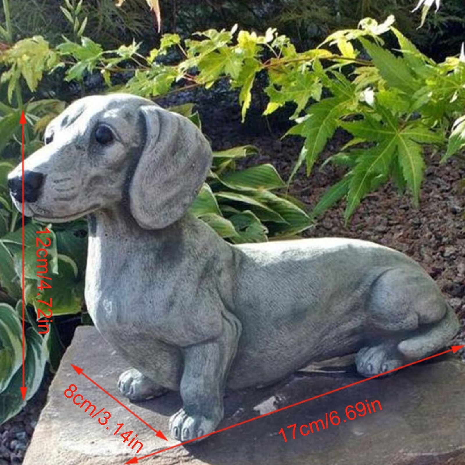 Garden Decorations Dachshund Statue Garden Decor Memorial Dog Figurines garden accessories outdoor decoration dog garden decoration big figures 230920