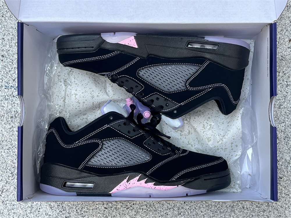Basketball Shoes Dress 5 5s Low Dongdan Mens Womens Black White-lilac Ice-pink Rise Dx4355-015 Designer Sneakers Men Trainers