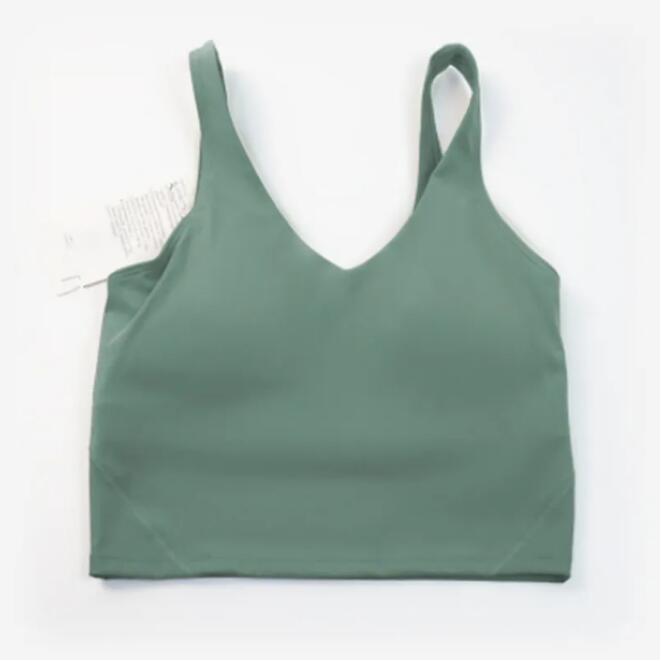Women's Yoga Bra Summer U-shaped No Steel Ring Built-in Chest Pad Sports Bra for Women Gym Sleeveless Fitness Yoga Fashion Tank Top Bras