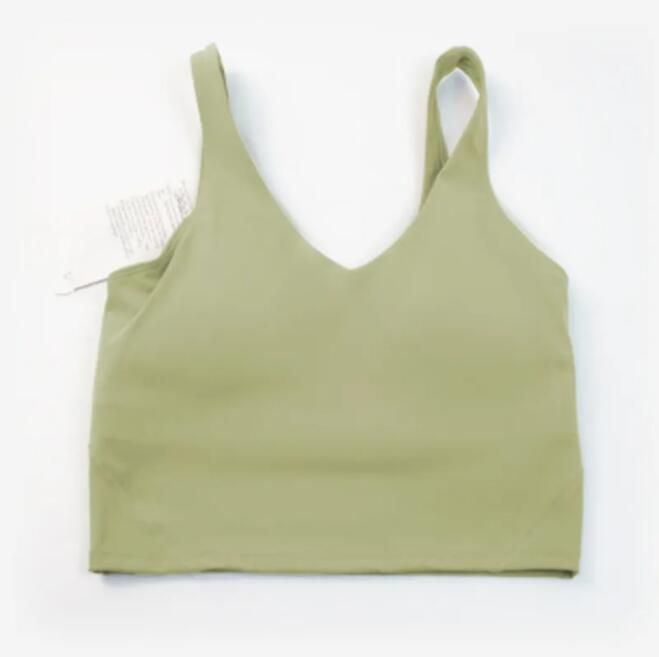 Women's Yoga Bra Summer U-shaped No Steel Ring Built-in Chest Pad Sports Bra for Women Gym Sleeveless Fitness Yoga Fashion Tank Top Bras