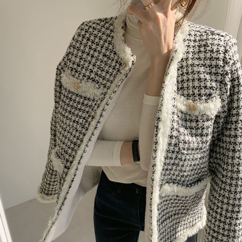 Women's Jackets Korea Fashion 2023 Jacket Autumn Winter Clothes High Quality Women Clothing Y2k Coat Long Sleeve Casual Woolen Fabric Tops 230919
