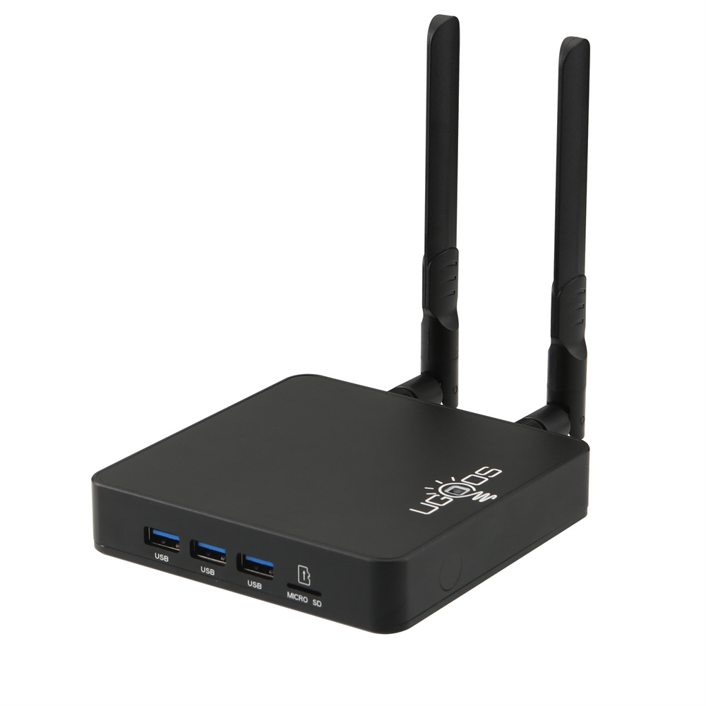 Ship From France Ugoos AM8 Tv Box 8K Amlogic S928x-j Android 11 4+32gb Wifi 6 AV1 dual wifi BT VOICE REMOTE AM8 PRO 8GB 64GB