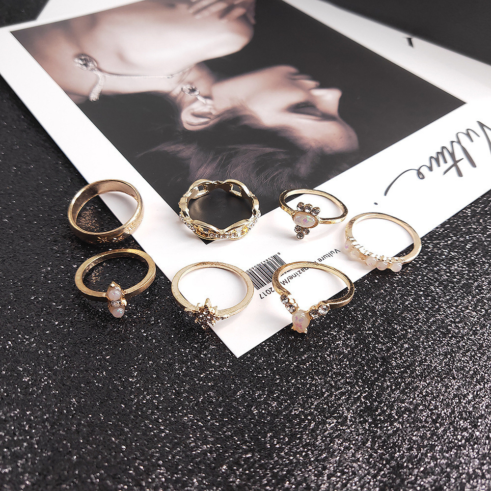 Wedding Rings ring set women rings for girls charms boho jewelry punk accessories bagues anillos mujer schmuck 230920