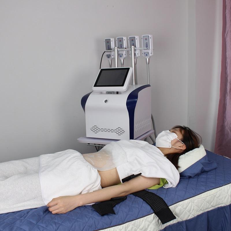 New Cryolipolysis Slimming Machine Ems Pads Cellulite Removal Cryo Plates With Ems Weight Loss Machine