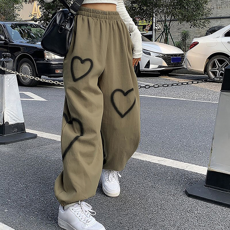 Women's Pants Capris Women Y2K Streetwear Cargo Pants Vintage Fashion High Waist Baggy Trousers Female Loose Sweatpants Wide Leg Joggers Trousers