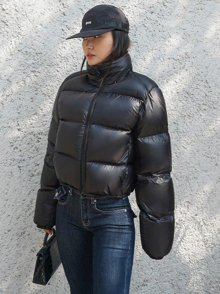Women s Down Parkas 2023 Winter Short Female Puffer Jacket Warm Coat Loose Cotton Padded Windproof Outerwea 230920