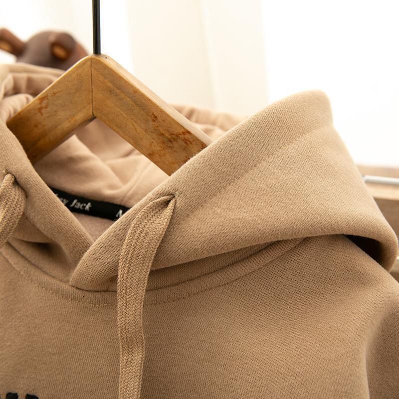 Hoodies Sweatshirts Childrens Clothing Boys and Girls Velvet Padded Thickened Sweater Medium Big Children Hooded Top 230919