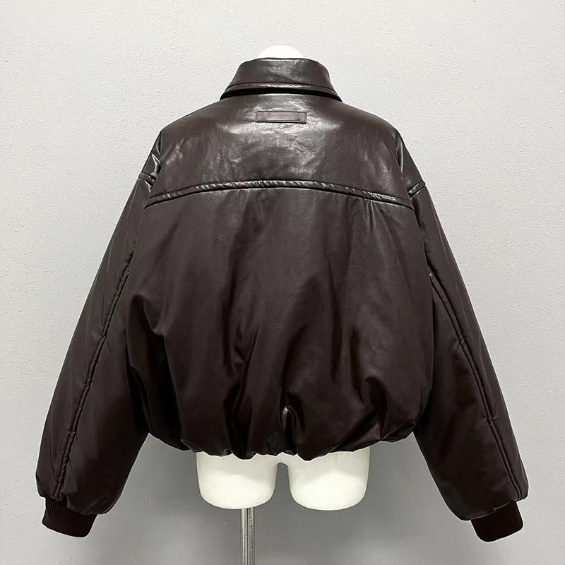 Womens Down Parkas Fashion bread cotton jacket American street style short high quality womens clothing autumn and winter 230919