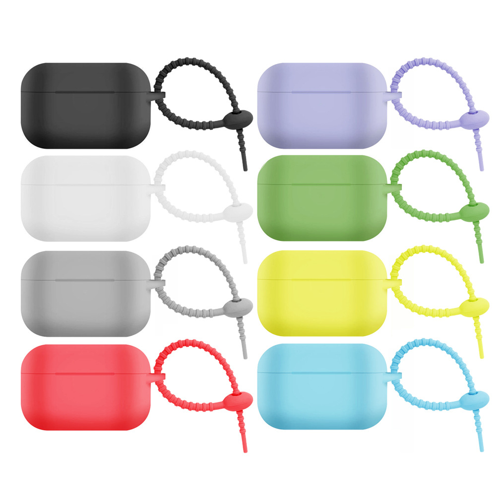 Cases Silicone Soft Ultra Thin Protector Airpod Cover Earpod Case Anti-drop With Hook Retail Box