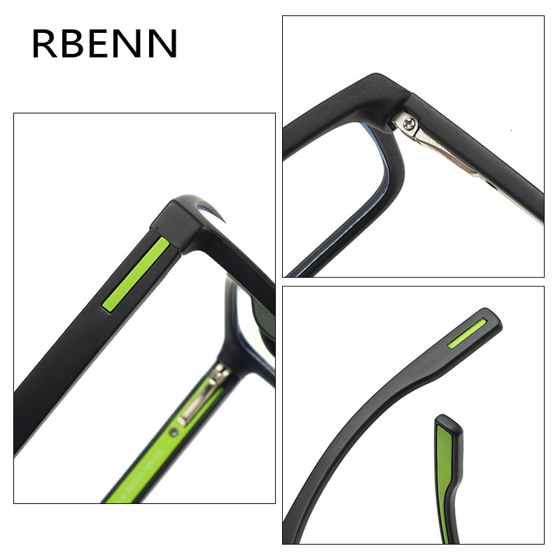 Sunglasses Frames RBENN Fashion TR90 Anti Blue Light Reading Glasses Men Women Classic Ultralight Comfortable Computer Reader 1 50 1 75 2 25 2 50 2309