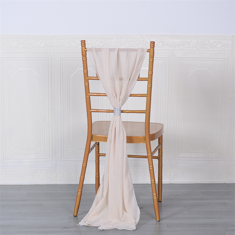 Chiffon Chair Sash Wed Chair Band for Chiavari Chair Decoration