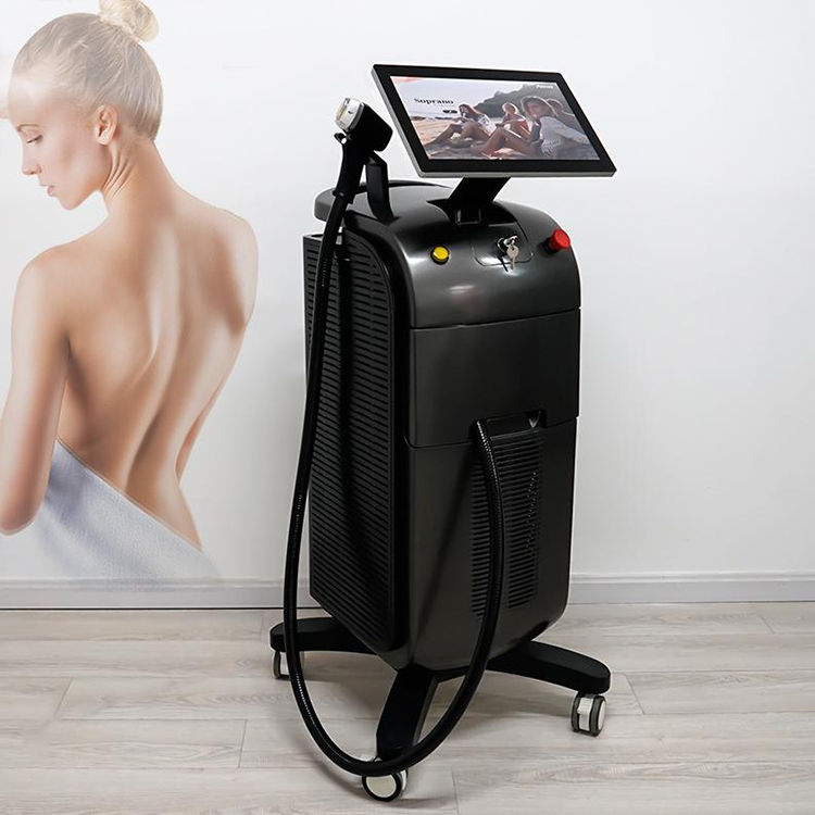 2023 New Design Alexandrite 808nm Ice Point hair removal skin rejuvenation 808 Diode Laser 3 Wavelength 755nm 808nm 1064nm Hair Removal Machine