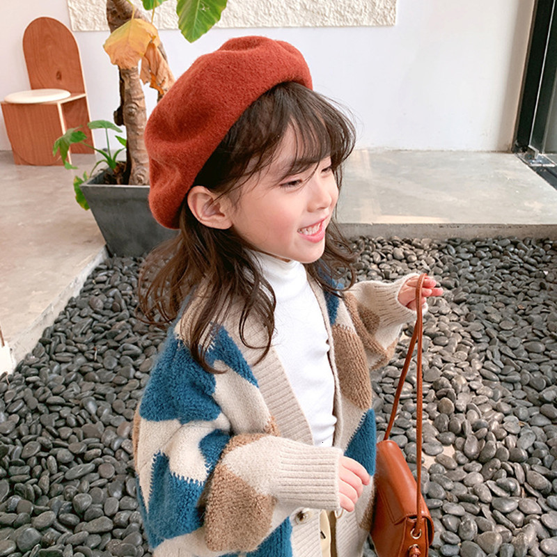 Cardigan Baby Girl Knitted Cardigan Sweater Clothes Autumn Winter Long Sleeve Coat Kid Clothing Holiday for Teenager for 5-12 Years 230919
