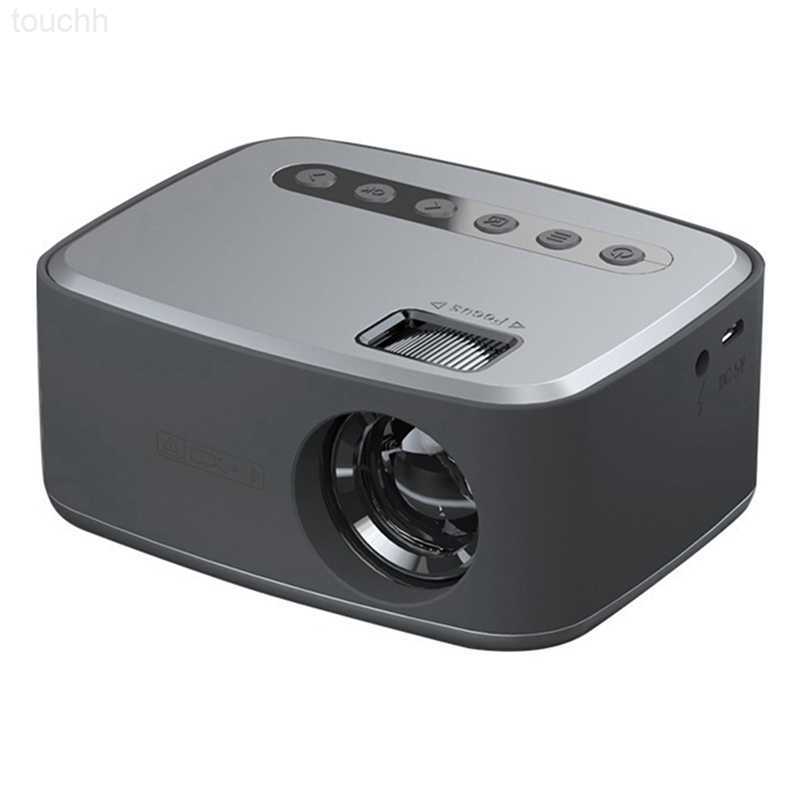 Projectors 1080P Video Beamer Multimedia Home Theater Movie Projector Fit For Home Cinema Outdoor Beamer USB US Plug L230923