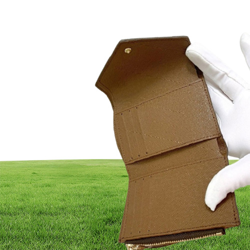 Original high quality Designer Wallets Purse Fashion Short Monogrames Victorine Wallet Classic Pocket Pallas Bag Card Holder Purse