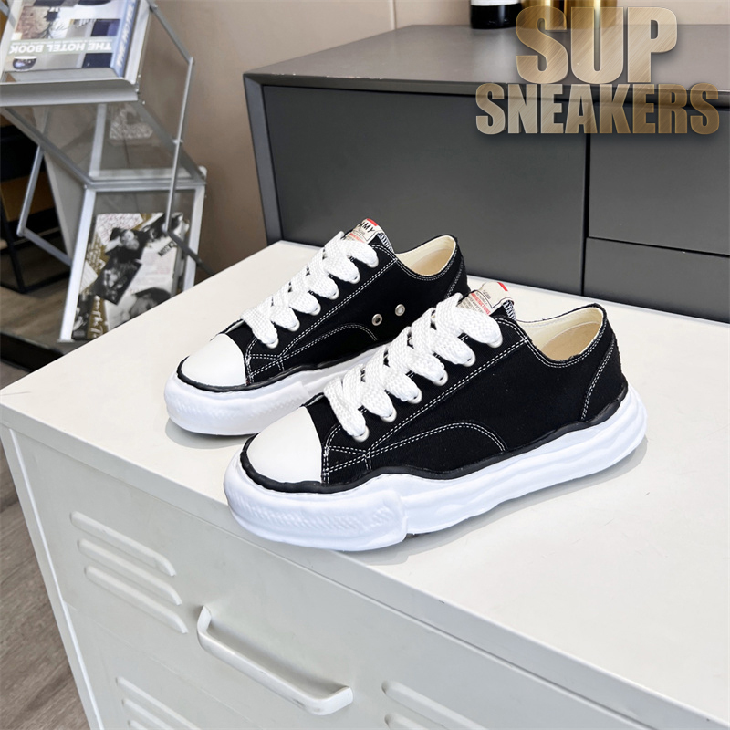 Top Designer Mason Miharas Peterson OG Sole Canvas Mastermind Blakey Shoes Mihara Men Women New Casual Dissolved Low Natural Hank Black Sneakers
