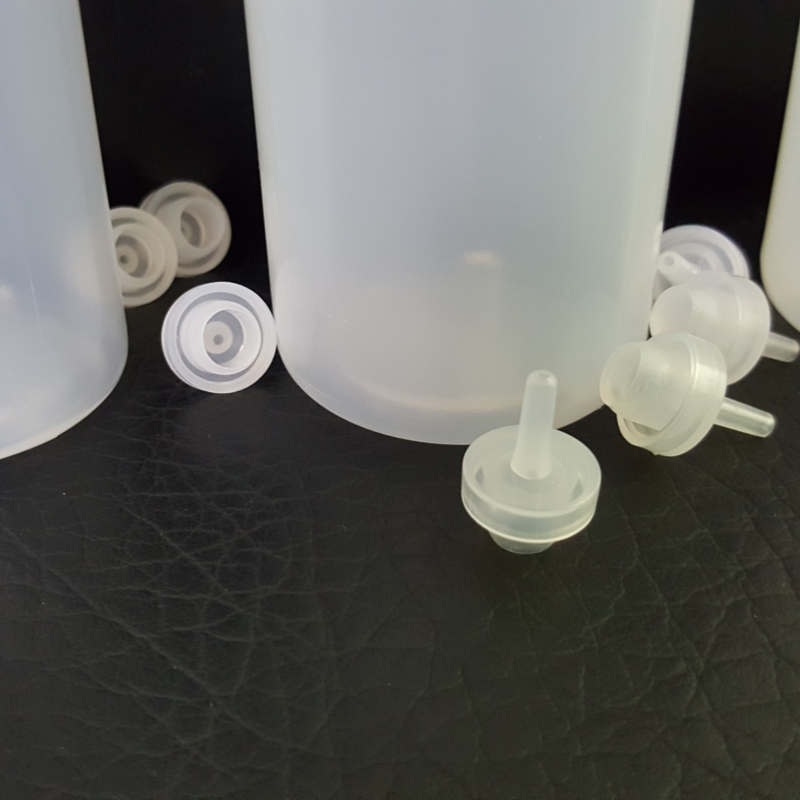 wholesale 60ml 100ml 120ml Plastic Packaging Oils Bottle PE Empty Dropper Bottles Translucent Needle Childproof Caps For Essence Juice Liquid Eye Drop