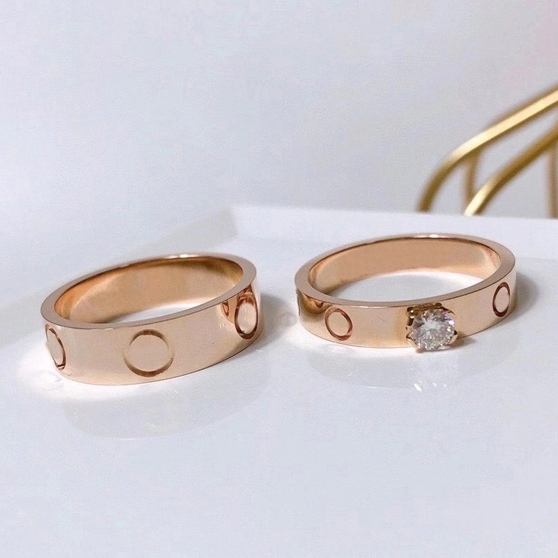 DAPU Other Tattoo Supplies diamond embellished ring luxury jewelry famous Brand Rings