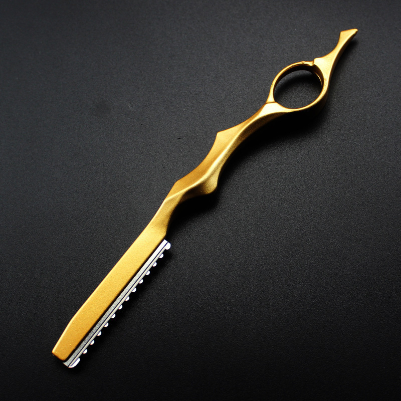 Electric Shavers Hairdressing Thinning Razor Cutting Knife Thinner Japan Stainless Professional Sharp Barber Hair Cut Cutting Knife Salon Tools 230921