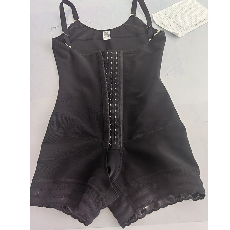 Waist Tummy Shaper Women's Underwear Double High Compression Hourglass Girdle Waist Trainer Butt Lifter Post-operative Shorts Fajas Colombianas 2