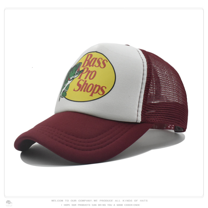 Ball Caps Bass Fishing Store Mesh Sun Hats That's My Ass Bro Stop Printing Women Men Camo Trucker Hat Sea Fishes Visor Cap YP026 230630 - view 9