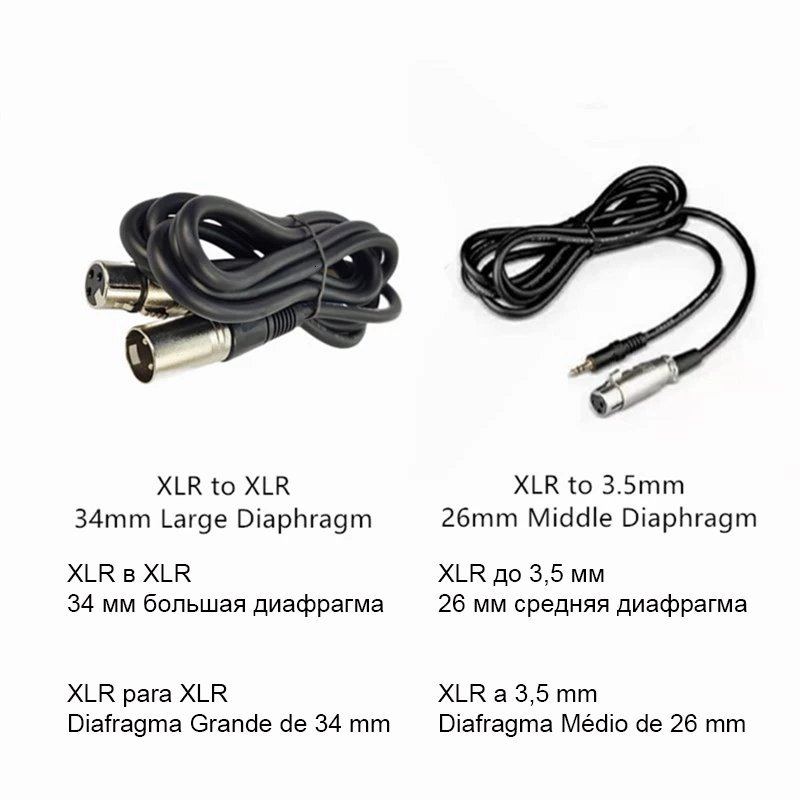 Microphones Professional Condenser Microphone Studio For PC Laptop Computer Mic Karaoke Singing Streaming Wired Mikrofon Mike Sound Microphn 230920