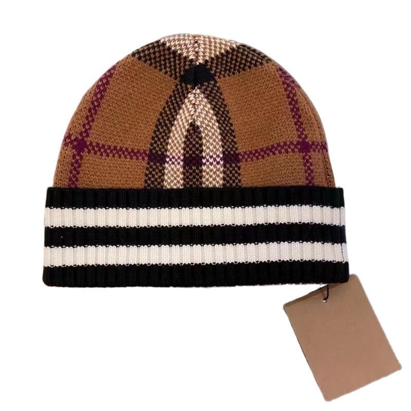 Designer brand Knitted hat Men's women's Autumn and winter outdoor sport Warm cotton hats