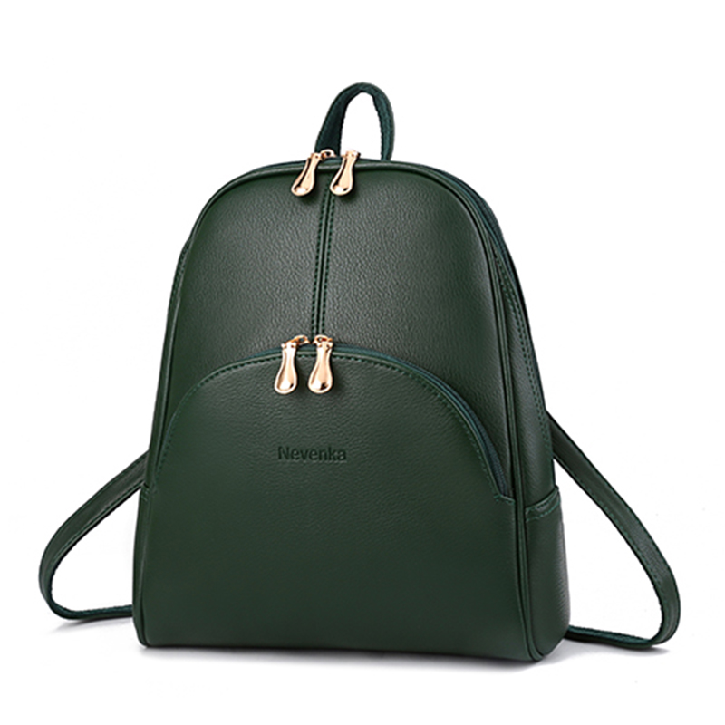 designer bag Women's backpack wallet casual shoulder bag PU leather zipper closure adjustable shoulder strap