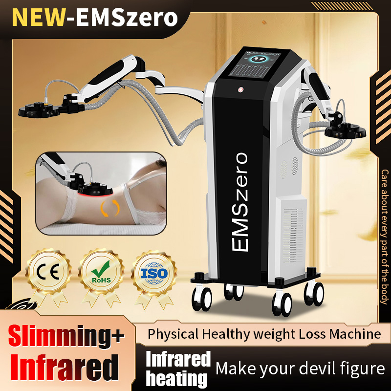 Infrared Heating EMS Painless Cellulite Blasting Body Slimming Beauty Machine Electromagnetic Ring Fatigue Removal Blood Circulation Physiotherapy Dev