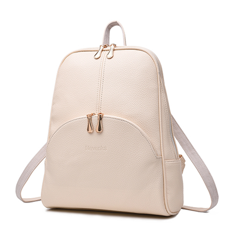 designer bag Women's backpack wallet casual shoulder bag PU leather zipper closure adjustable shoulder strap