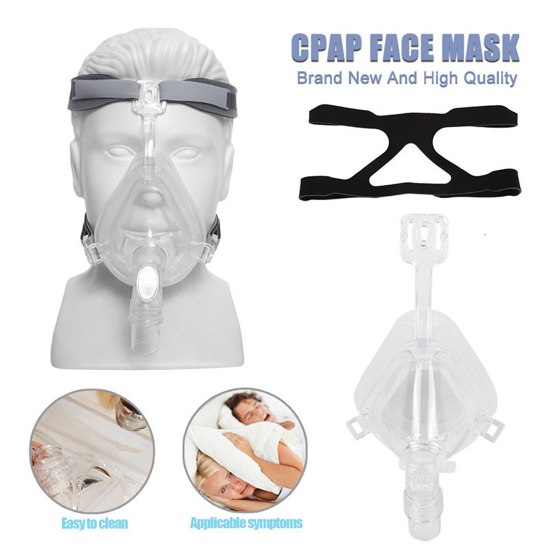 Sleep Masks CPAP Mask for Auto AP Pillow Nasal Full Face Silicone Material Size SML with Headgear Fast 230920