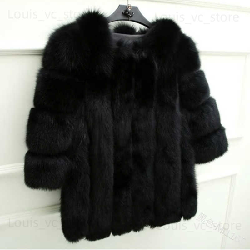 Womens Fur Faux Fur Women Winter Fall Fashion Faux Fur Coat Solid Short Warmth Clause Jackets Ladies Long Puff Sleeve Outerwear Elegant Streetwear T23