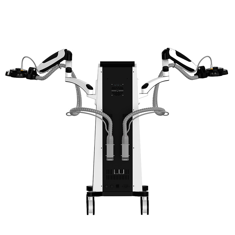 Hot Sales Vertical Infrared Body Sculpture Abs Firming Cellulite Blasting Muscle Growth Fitness Machine Electromagnetic Ring Thermotherapy Instrument