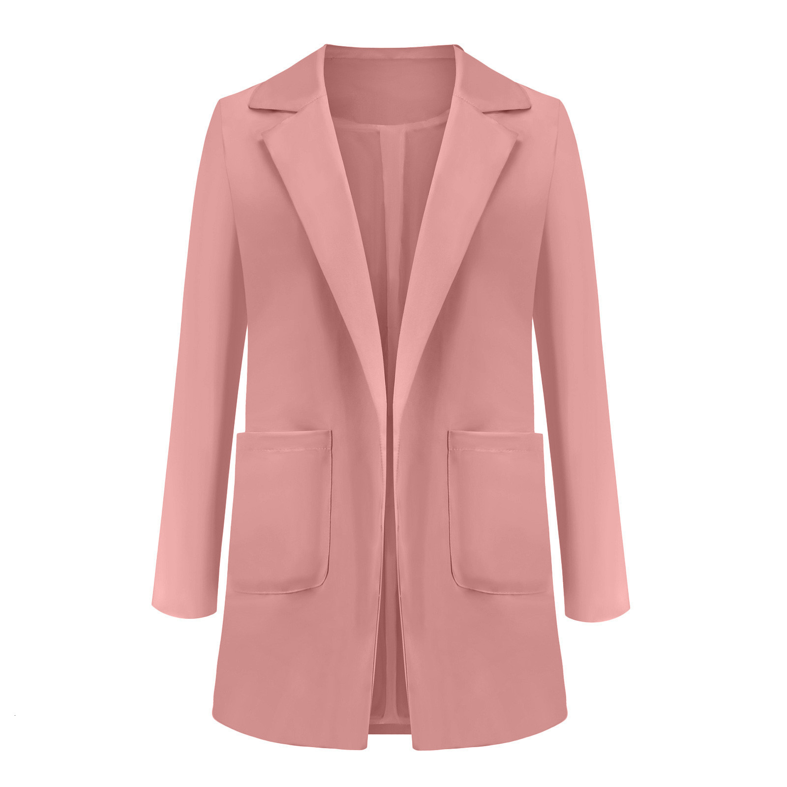 Women's Suits Blazers Women Long Sleeve Work Suit Office Lady Elegant Windproof Blazer Fashion Basic Trench Coat Coats 230920