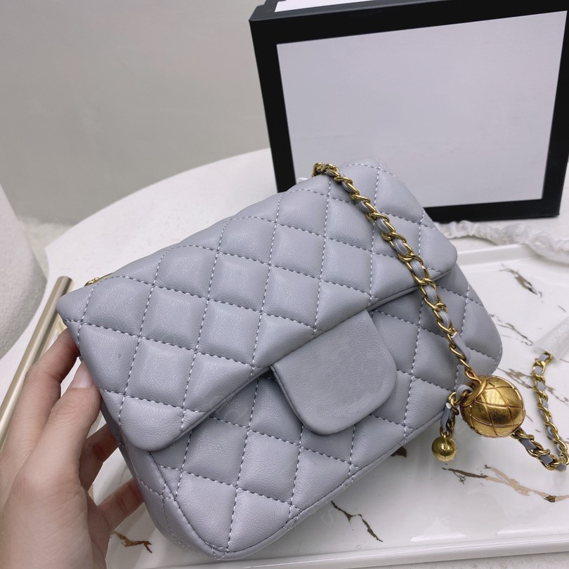 Designer Bag Shoulder Bags Classics Flap Luxury Handbags Tote Clutch Women's Fashion Checked Thread Purse Double Letters Solid Hasp Waist Square Stripes A Great Gift