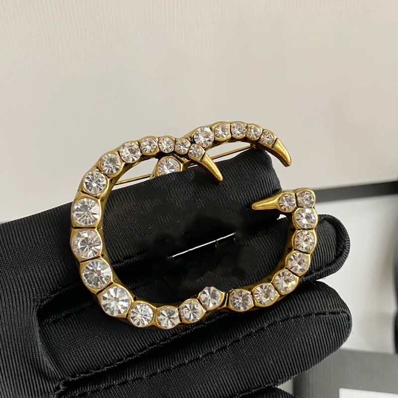 womens brooch Gold G Brand s Desinger Brooch Women Pearl Letter Brooches Suit Pin Fashion Jewelry Clothing Decoration High Quality Accessories wanli128